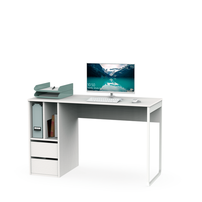 MUEBLES PITARCH Mesa Nolita Blanco/pata blanca