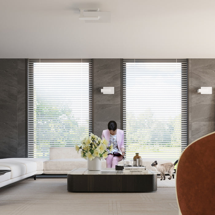 SOLLUX SL.1093 LAPPO White Ceiling Lamp