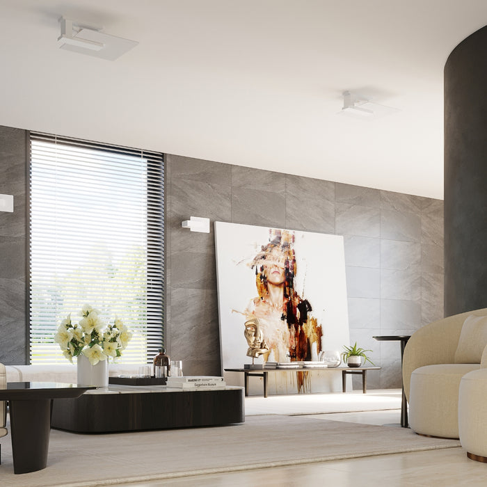 SOLLUX SL.1093 LAPPO White Ceiling Lamp