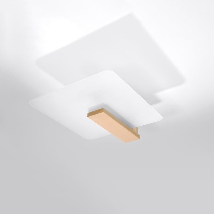 SOLLUX SL.1095 LAPPO Natural Wood Ceiling Lamp
