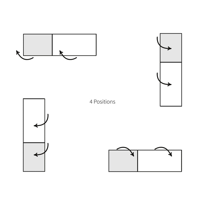 MUEBLES PITARCH Módulo 150 Nilo Blanco /Roble Gold