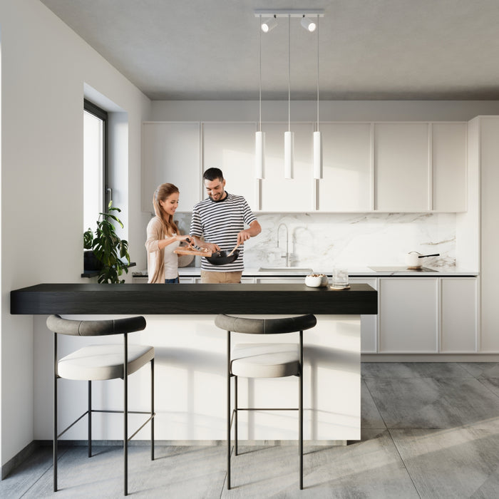 SOLLUX SL.1098 Lámpara Colgante RING 3 Blanco