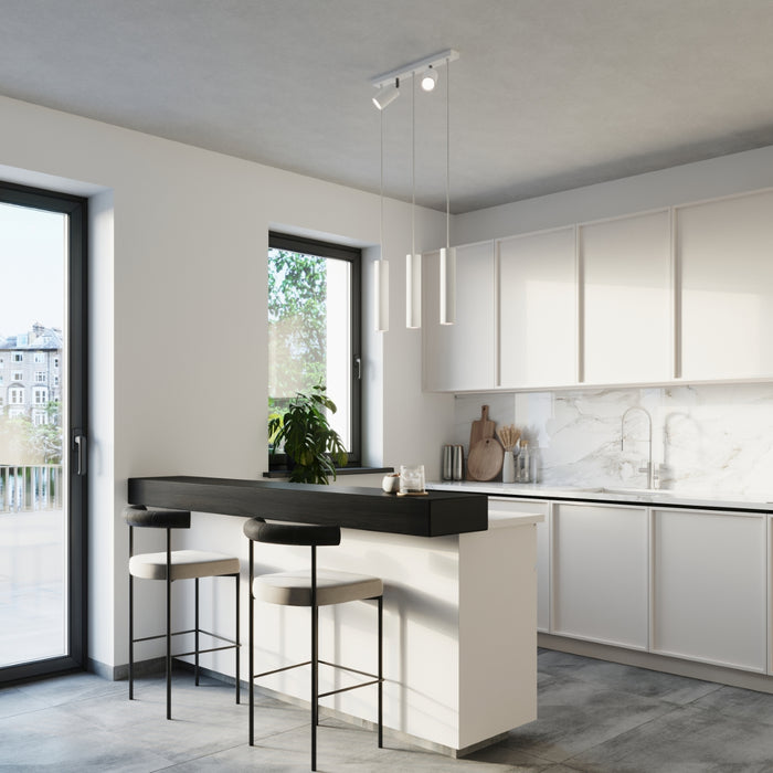 SOLLUX SL.1098 Lámpara Colgante RING 3 Blanco