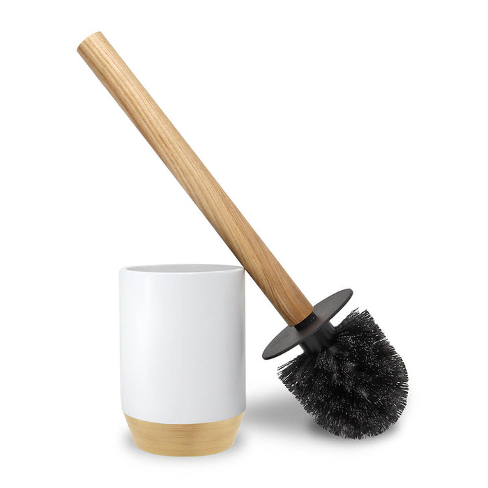 NADI 10AC4603 ARIES White Toilet Brush Holder