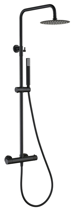 IMEX BTB063/NG BLESS-PALAU Termostatico Conjunto Ducha Negro