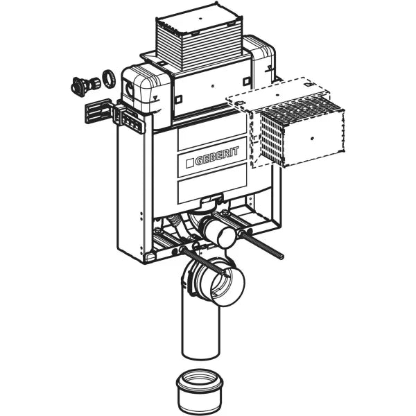 GEBERIT 110.001.00.1 KOMBIFIX Cistern Height 82 cm