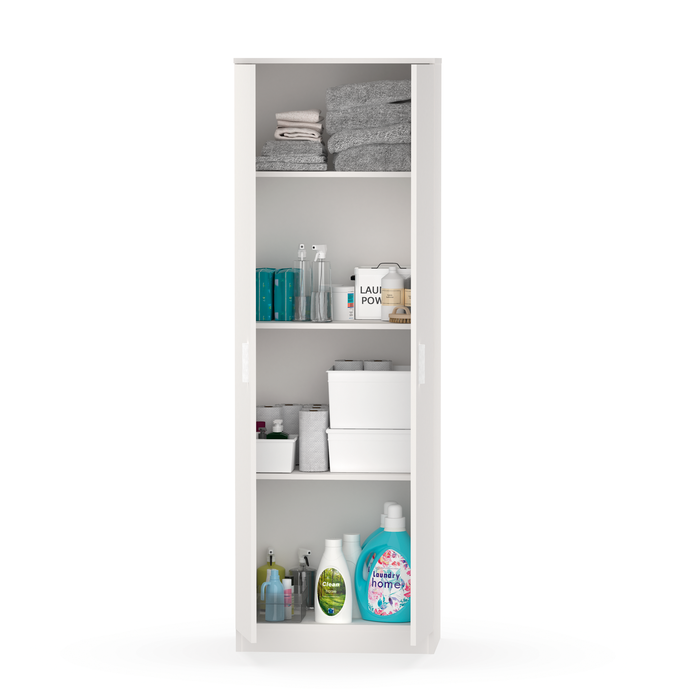 MUEBLES PITARCH Multipurpose Cabinet 2 Door White
