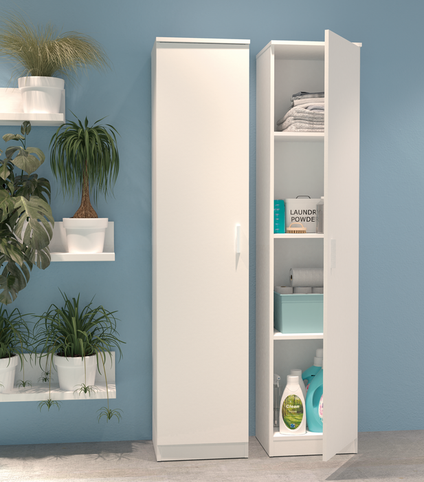 PITARCH FURNITURE Multipurpose Cabinet 1 Door White