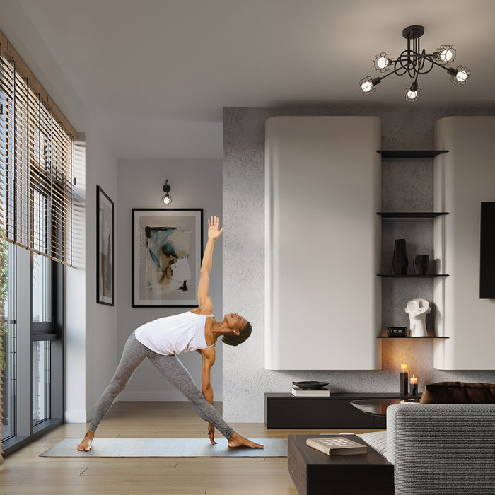 SOLLUX SL.1118 Lámpara BELUCI 3S Negro