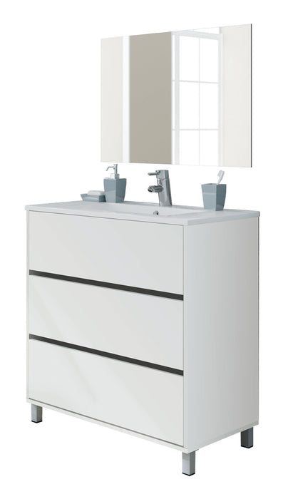 MUEBLES PITARCH Kalma White Sink Cabinet