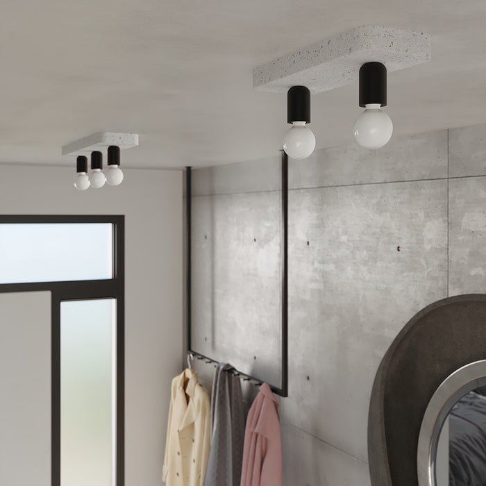 SOLLUX SL.1156 TAVO Ceiling Lamp E27 Gray