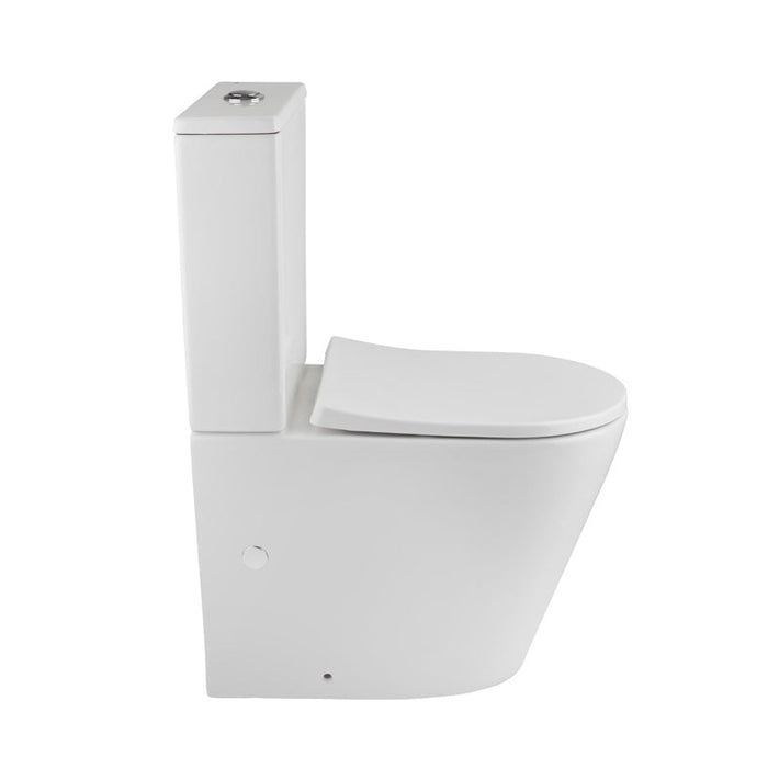 STROHM TEKA 117330000 NEXOS Complete Compact Rimless Toilet