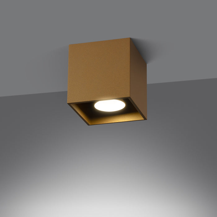 SOLLUX Sl.1182 QUAD Ceiling Lamp GU10 Golden