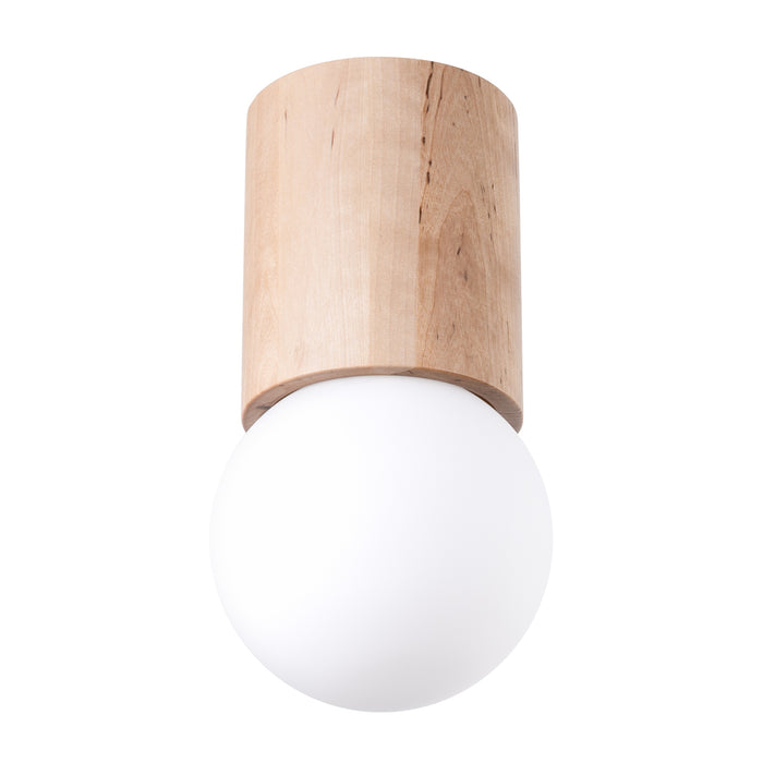 SOLLUX SL.1191 BOOMO Ceiling Lamp G9 Natural Wood