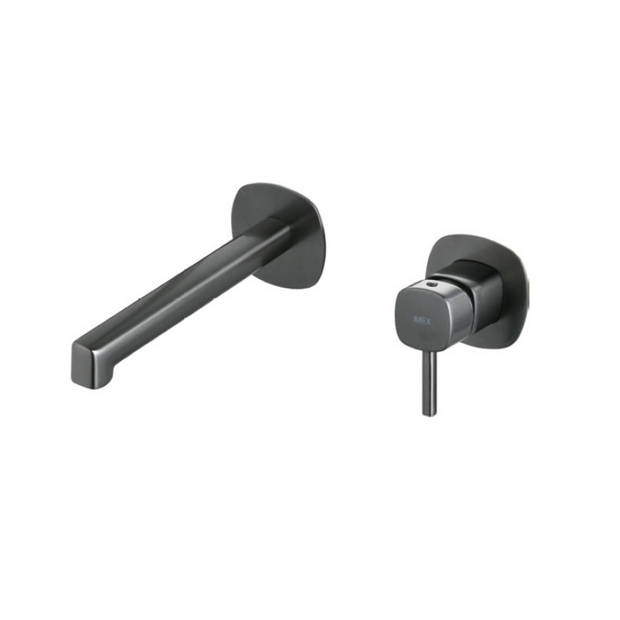 IMEX GLT064/BGM TOSCANA-AREZZO Monomando Lavabo Empotrado Black Gun Metal