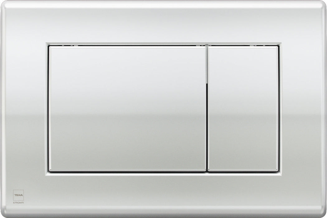 STROHM TEKA PACK MANACOR Inodoro Suspendido Rimless Pulsador Cromo
