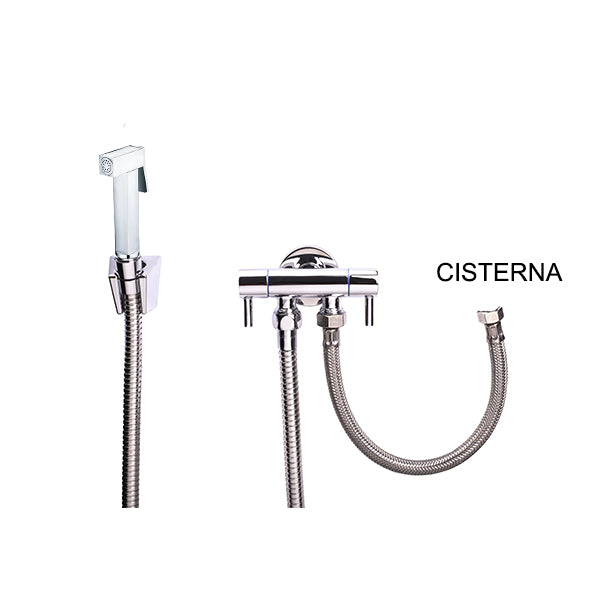 ARCOBAÑ 18MCKIT  Mango Ducha Bidet Cuadrado