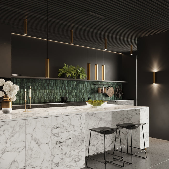 SOLLUX SL.1200 LAGOS Lámpara Colgante GU10 Brillo Dorado