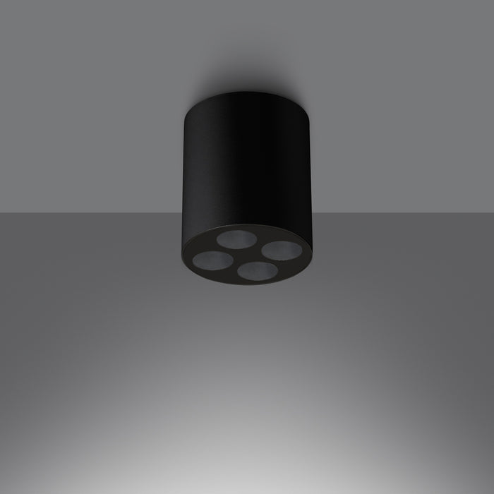 SOLLUX SL.1210 ZOE LED Ceiling Lamp Black