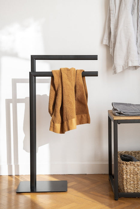 ANDREA HOUSE BA18074 Toallero Metal Negro