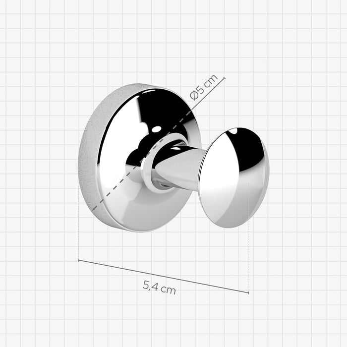 SONIA 124503 EPLUS Percha Cromo