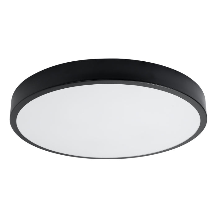 SOLLUX SL.1248 ONYX Plafón 60 Negro LED 3000K