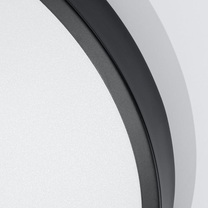 SOLLUX SL.1248 ONYX Plafón 60 Negro LED 3000K