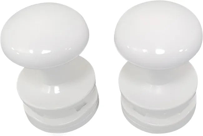 ARCOBAÑ 00PSB  Juego 2 Perchas Secatoallas Blanco