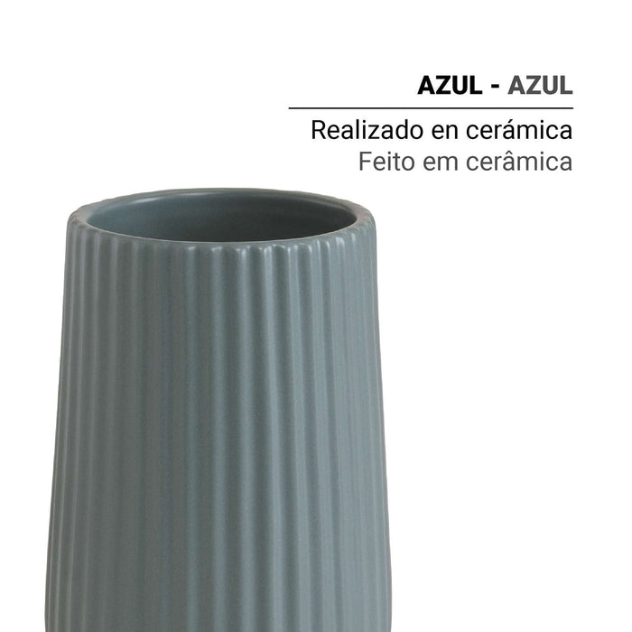 GEDY MK986200000 MARIKA Blue Toothbrush Holder