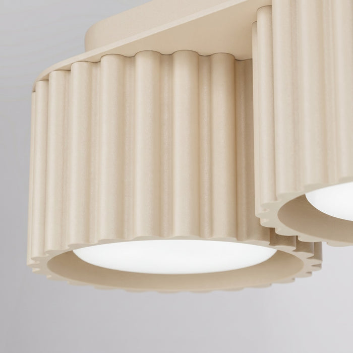 SOLLUX SL.2630 Plafón AURA 3 beige Gx53