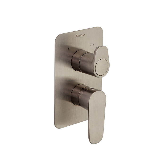 RAMONSOLER K3615021NC ALEXIA Built-in Shower Mixer 2-Way Brushed Nickel Color
