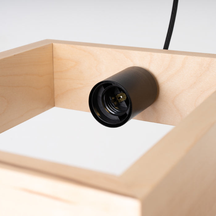 SOLLUX SL.1310 ARIES Lámpara Colgante Madera Natural