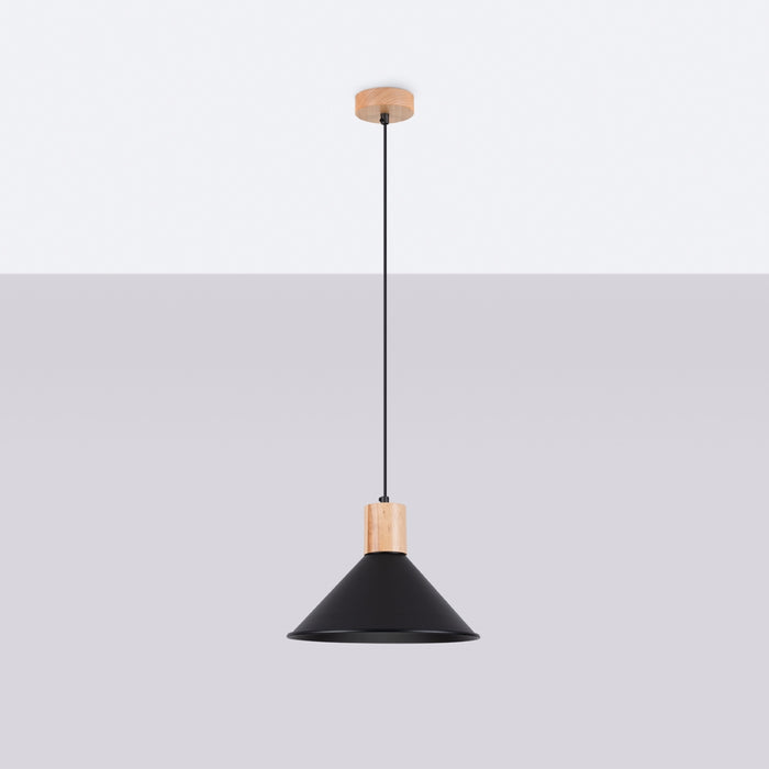 SOLLUX SL.1320 JAGA Lámpara Colgante Negro