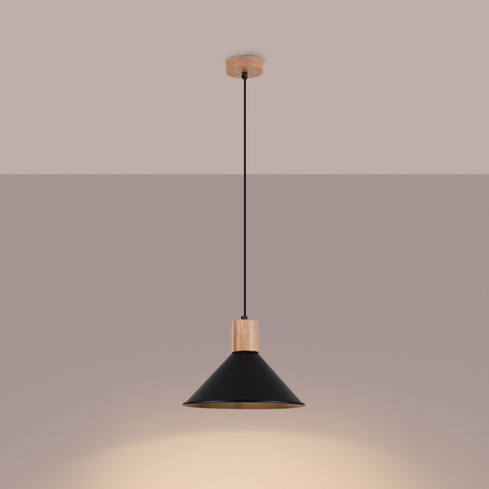 SOLLUX SL.1320 JAGA Lámpara Colgante Negro