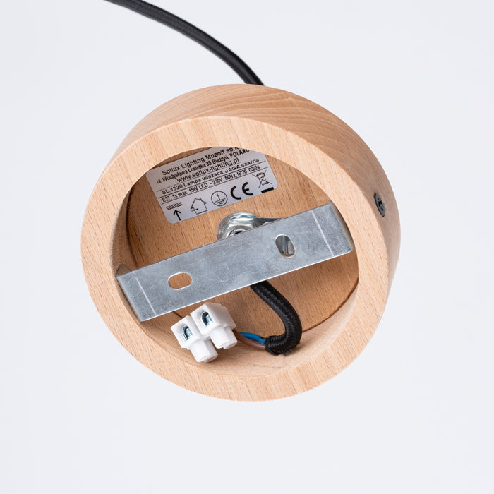 SOLLUX SL.1320 JAGA Lámpara Colgante Negro