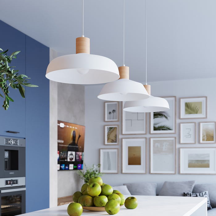 SOLLUX SL.1321 FANO Lámpara Colgante Blanco