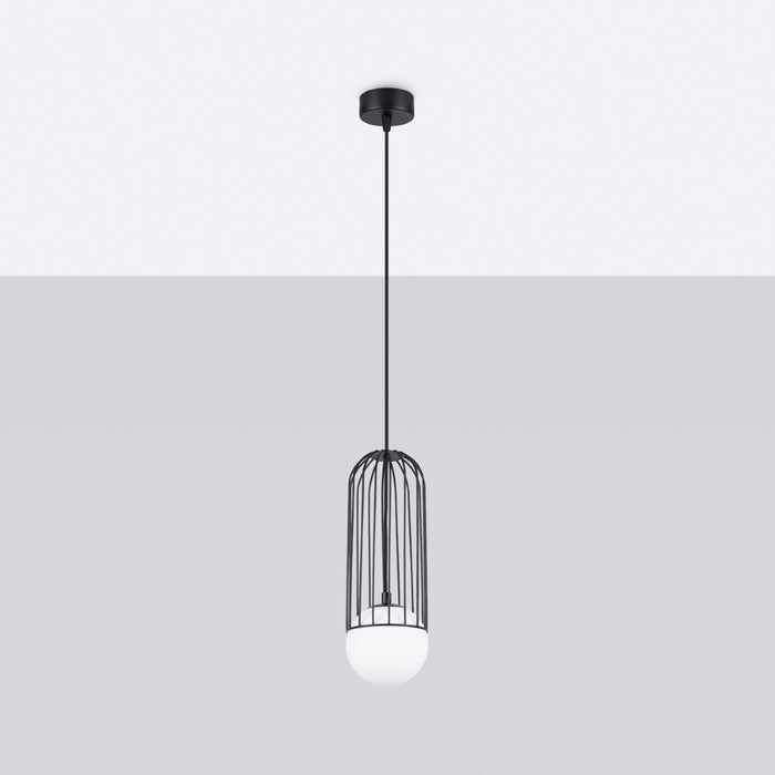 SOLLUX SL.1332 BRINA Lámpara Colgante 1 Negro