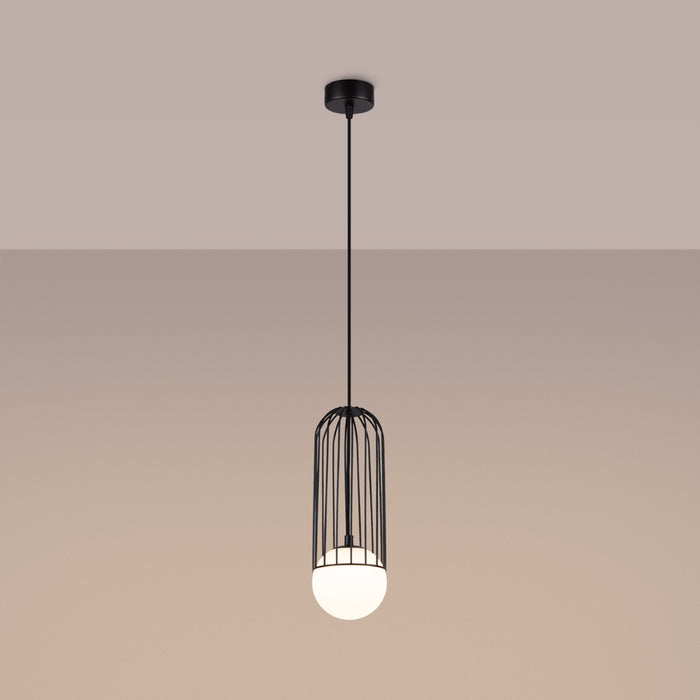 SOLLUX SL.1332 BRINA Lámpara Colgante 1 Negro