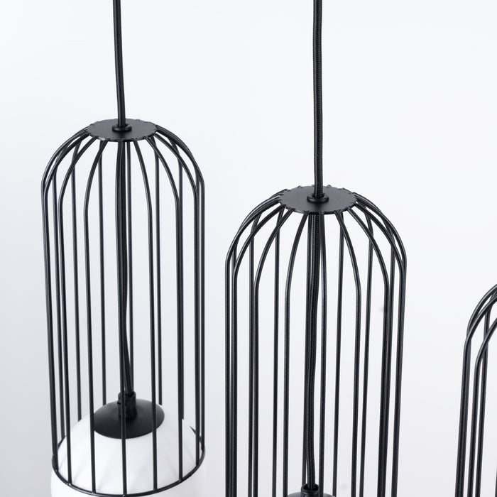 SOLLUX SL.1334 BRINA Lámpara Colgante 3L Negro