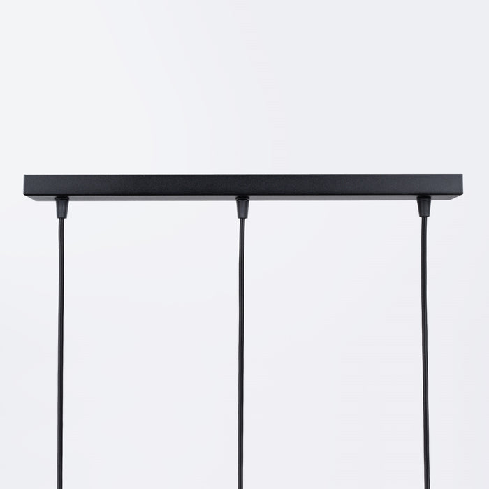 SOLLUX SL.1334 BRINA Lámpara Colgante 3L Negro