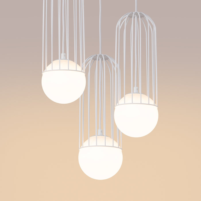 SOLLUX SL.1335 BRINA Lámpara Colgante 3P Blanco