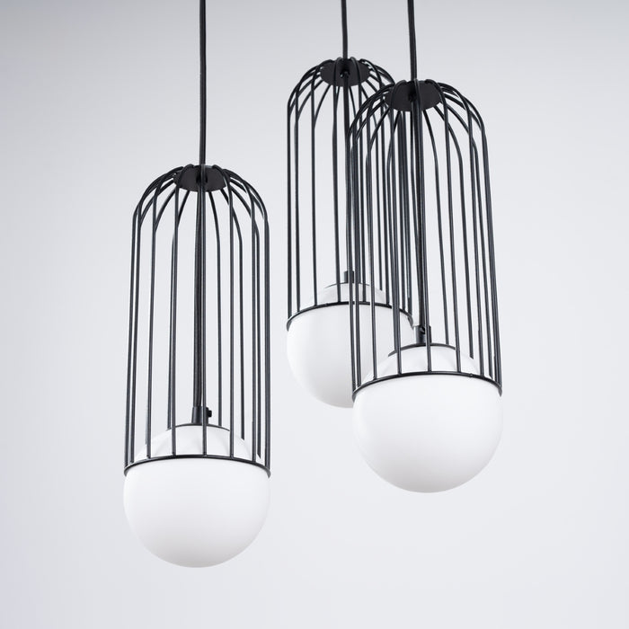 SOLLUX SL.1336 BRINA Pendant Lamp 3P Black