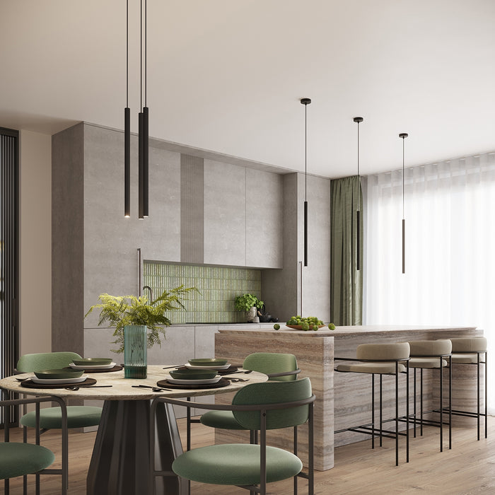 SOLLUX SL.1338 ARCHE Lámpara Colgante 1 Negro