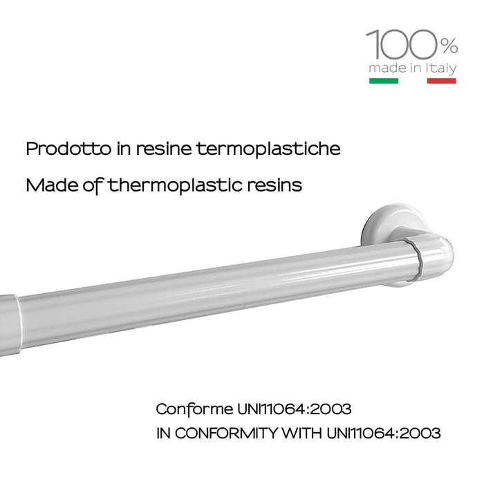 GEDY 10210245100 FRIEND Grab Bar 45cm White