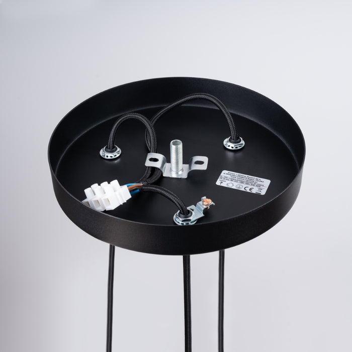 SOLLUX SL.1341 ARCHE Lámpara Colgante 3P Negro