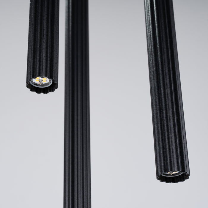 SOLLUX SL.1341 ARCHE Lámpara Colgante 3P Negro