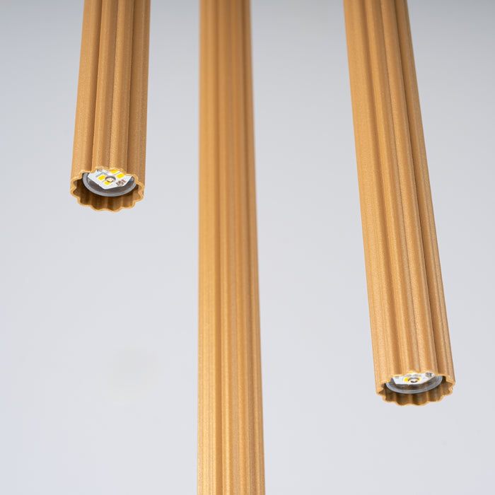 SOLLUX SL.1342 ARCHE Lámpara Colgante 3P Oro