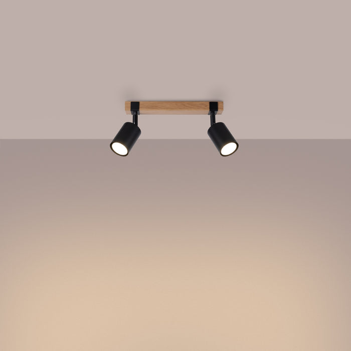 SOLLUX SL.1344 FAGER Lámpara de Techo 2 Negro