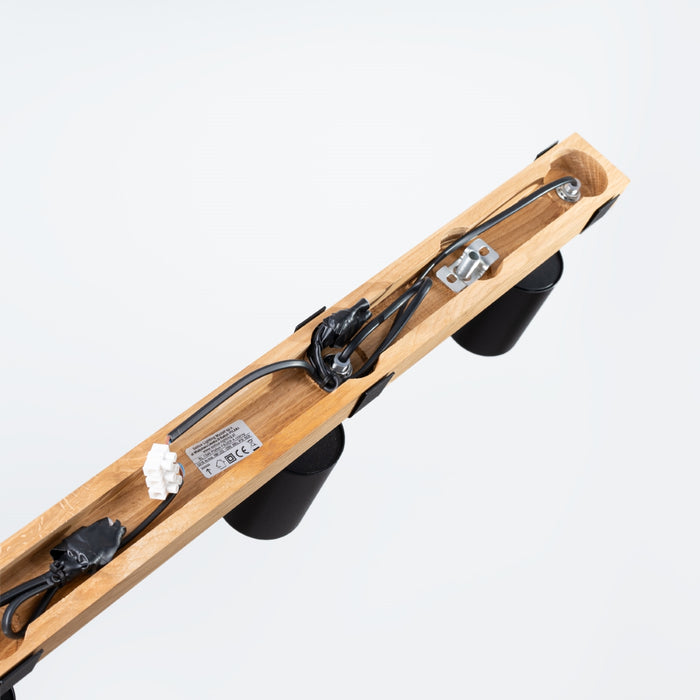 SOLLUX SL.1346 FAGER Lámpara de Techo 4L Negro