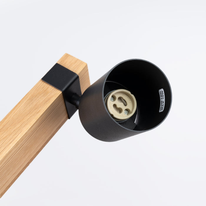 SOLLUX SL.1346 FAGER Lámpara de Techo 4L Negro